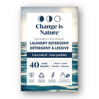 Change is Nature - Eco Laundry Detergent Sheets