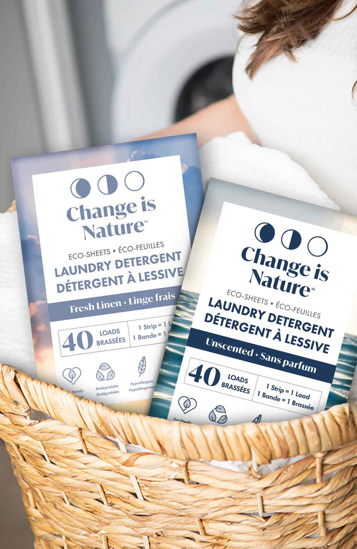 Change is Nature Eco Laundry Detergent Sheets