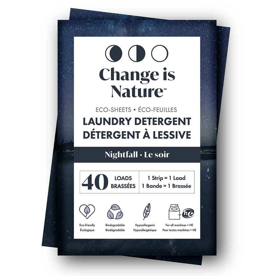 Nightfall Eco-Laundry Detergent Sheets