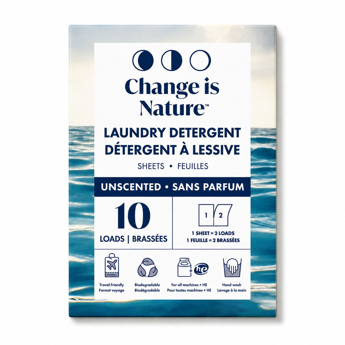 Unscented 10-Load Detergent Sheet Pack