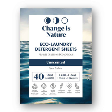 Change is Nature - Eco Laundry Detergent Sheets